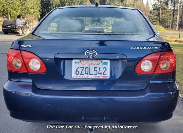 2005 Toyota Corolla CE - - by dealer - vehicle for sale in Grass Valley, CA – photo 7