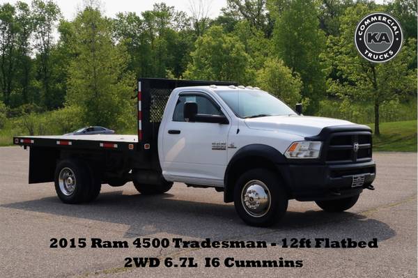 2016 Ford F550 4x4 - Cab Chassis - 4WD 6.7L Flatbed Dump Truck Utility for sale in Dassel, WY – photo 12