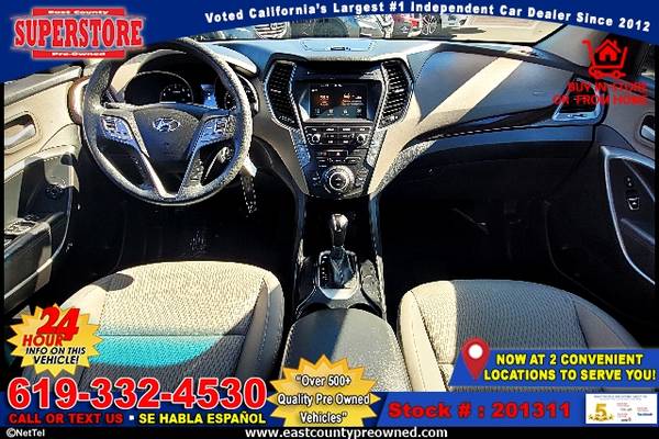2018 HYUNDAI SANTA FE SE SUV-EZ FINANCING-LOW DOWN! - cars & trucks... for sale in El Cajon, CA – photo 15