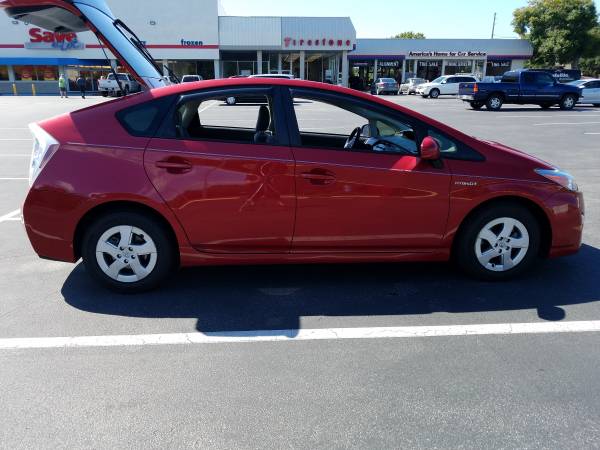 2010 Prius Red - Garage Kept, 62k Miles, All Service Records available for sale in DUNEDIN, FL – photo 4