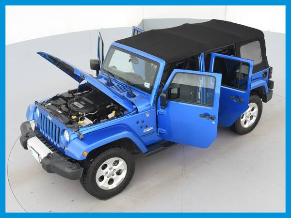2015 Jeep Wrangler Unlimited Sahara Sport Utility 4D suv Blue for sale in Jonesboro, AR – photo 15