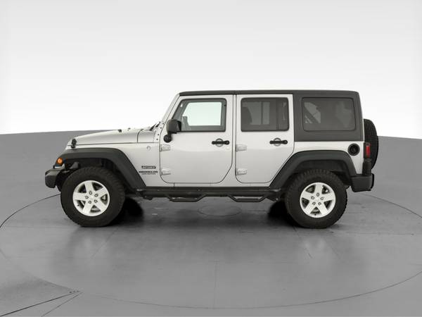 2013 Jeep Wrangler Unlimited Sport S SUV 4D suv Silver - FINANCE -... for sale in Kingston, NY – photo 5