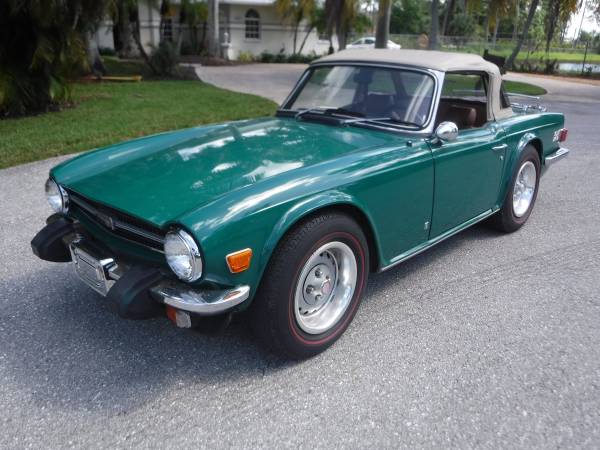 1976 TRIUMPH TR6 RARE AND NICE - cars & trucks - by dealer - vehicle... for sale in Naples, FL – photo 6