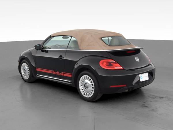 2014 VW Volkswagen Beetle 1.8T Convertible 2D Convertible Black - -... for sale in Eau Claire, WI – photo 7