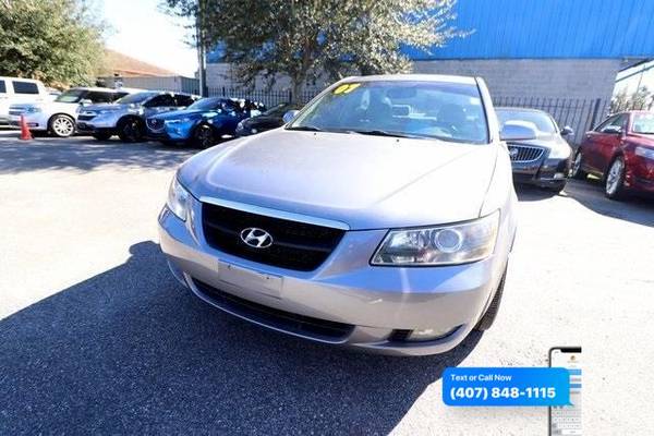 2007 Hyundai Sonata LTD XM - Call/Text - - by dealer for sale in Kissimmee, FL – photo 4