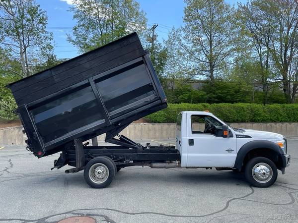 11 Ford F-550 XLT Landscape Dump Truck 4x4 6 7L Diesel 114 SKU: 13840 for sale in Boston, MA – photo 10