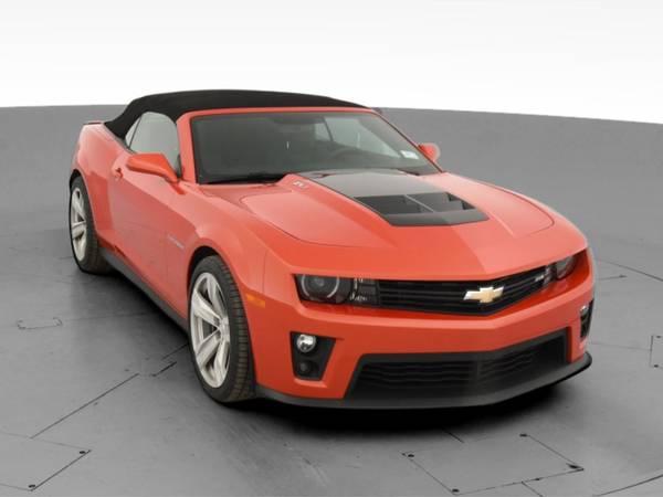 2013 Chevy Chevrolet Camaro ZL1 Convertible 2D Convertible Orange -... for sale in Fayetteville, NC – photo 16