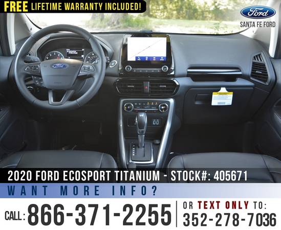 2020 FORD ECOSPORT TITANIUM 8, 000 off MSRP! for sale in Alachua, FL – photo 14