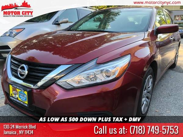 CERTIFIED 2016 NISSAN ALTIMA S!LOW MILES ! BACKUP CAMERA!RED! for sale in Jamaica, NY – photo 3