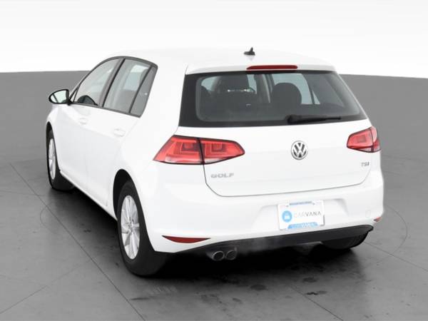 2017 VW Volkswagen Golf TSI S Hatchback Sedan 4D sedan White -... for sale in Washington, District Of Columbia – photo 8