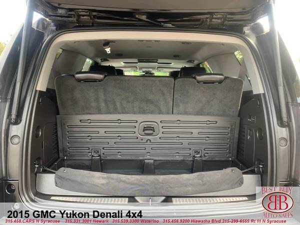 2015 GMC Yukon Denali 4X4 SUPER CLEAN EASY APPROVAL for sale in Syracuse, NY – photo 12