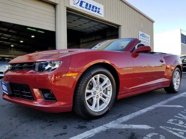 2014 Chevrolet Chevy Camaro LT 2dr Convertible w/1LT ALL CREDIT... for sale in Sacramento , CA – photo 3