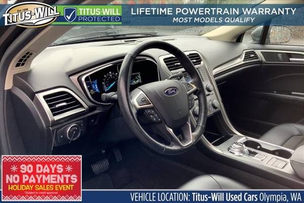 2017 Ford Fusion Electric Hybrid SE Sedan - cars & trucks - by... for sale in Olympia, WA – photo 14