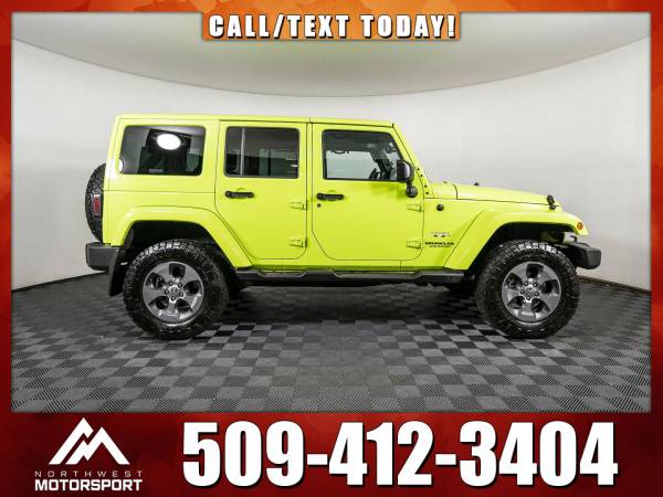2016 *Jeep Wrangler* Unlimited Sahara 4x4 - cars & trucks - by... for sale in Pasco, WA – photo 4