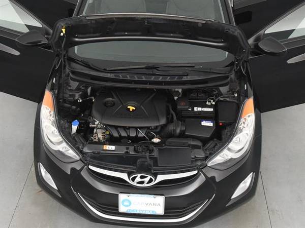 2013 Hyundai Elantra GLS Sedan 4D sedan Black - FINANCE ONLINE for sale in Indianapolis, IN – photo 4