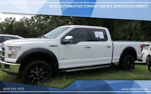 2015 Ford F-150 Lariat 4x4 4dr SuperCrew 6.5 ft. SB Pickup Truck for sale in Tallahassee, AL