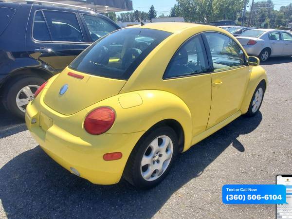 2002 Volkswagen New Beetle GLS 2dr Coupe - cars & trucks - by dealer... for sale in Mount Vernon, WA – photo 2