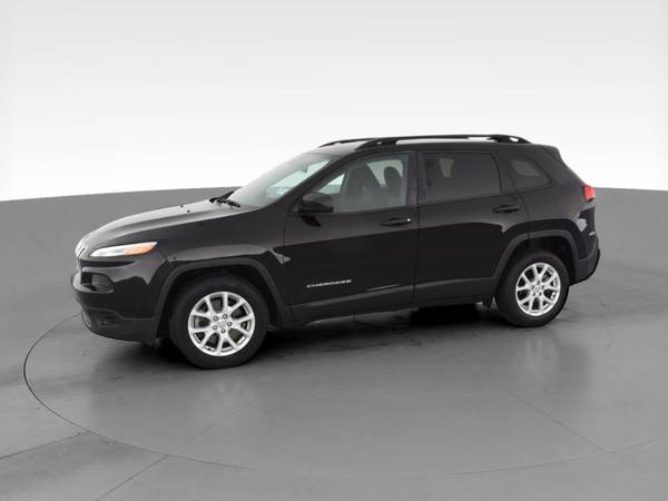 2017 Jeep Cherokee Sport SUV 4D suv Black - FINANCE ONLINE - cars &... for sale in NEWARK, NY – photo 4
