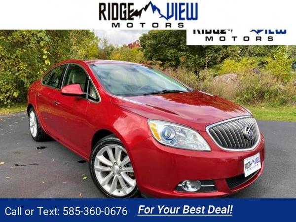 2014 Buick Verano Leather Group sedan Crystal Red Tintcoat - cars &... for sale in Spencerport, NY