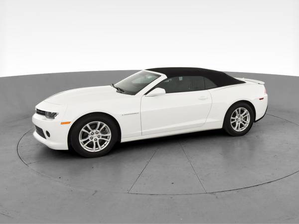 2014 Chevy Chevrolet Camaro LT Convertible 2D Convertible White - -... for sale in Westport, NY – photo 4