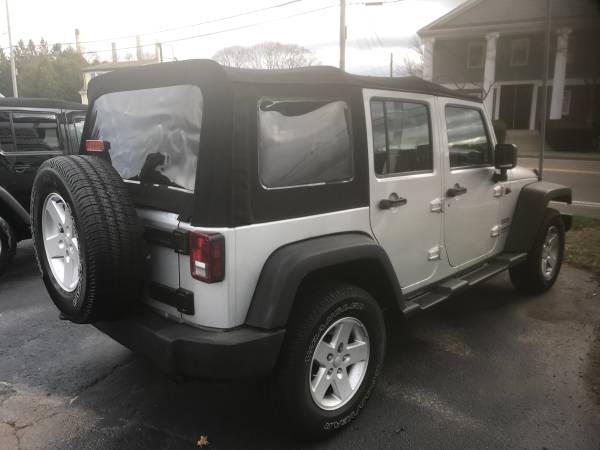 2012 Jeep Wrangler sport unlimited - cars & trucks - by owner -... for sale in Somerset, MA – photo 5