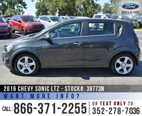 *** 2016 CHEVY SONIC LTZ *** 40+ Used Vehicles UNDER $12K! for sale in Alachua, FL – photo 4