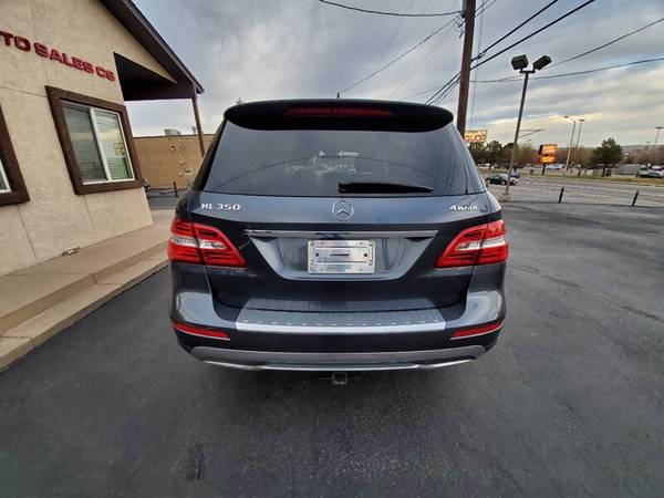 2013 Mercedes-Benz ML 350 4MATIC - cars & trucks - by dealer -... for sale in Colorado Springs, CO – photo 4