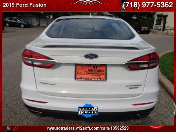 2019 Ford Fusion Titanium FWD - cars & trucks - by dealer - vehicle... for sale in Valley Stream, NY – photo 6