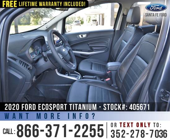 2020 FORD ECOSPORT TITANIUM 8, 000 off MSRP! for sale in Alachua, FL – photo 12