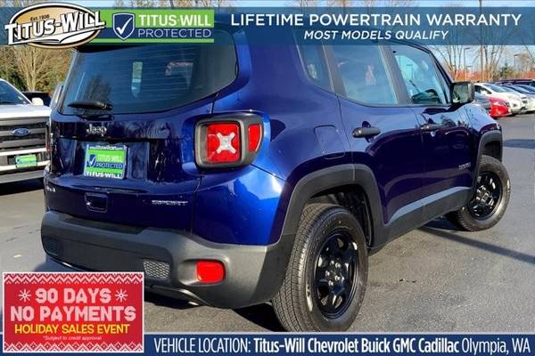 2019 JEEP RENEGADE 4x4 4WD SUV Sport SPORT - cars & trucks - by... for sale in Olympia, WA – photo 12
