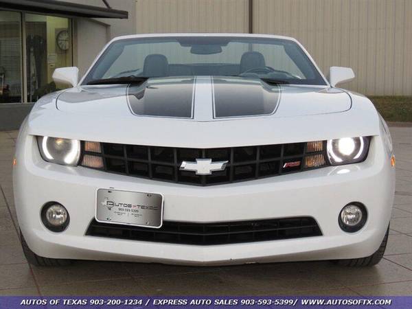 2013 Chevrolet Chevy Camaro LT LT 2dr Convertible w/2LT - cars &... for sale in Tyler, TX – photo 2