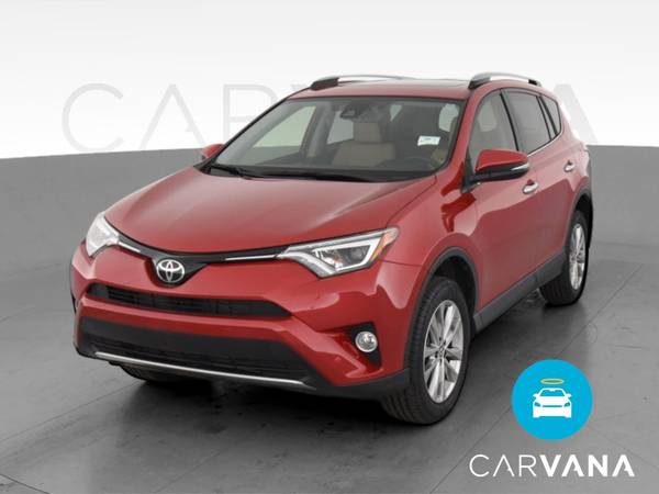 2017 Toyota RAV4 Limited Sport Utility 4D suv Red - FINANCE ONLINE -... for sale in San Bruno, CA