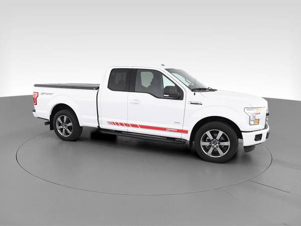 2015 Ford F150 Super Cab XLT Pickup 4D 6 1/2 ft pickup White -... for sale in Greenville, SC – photo 14