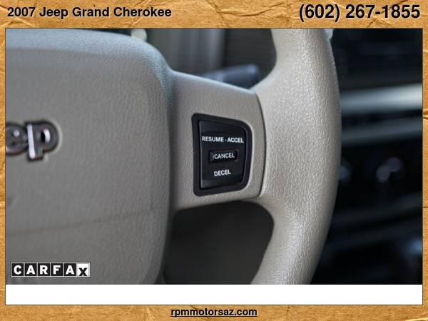 2007 Jeep Grand Cherokee Laredo 4WD - cars & trucks - by dealer -... for sale in Phoenix, AZ – photo 24