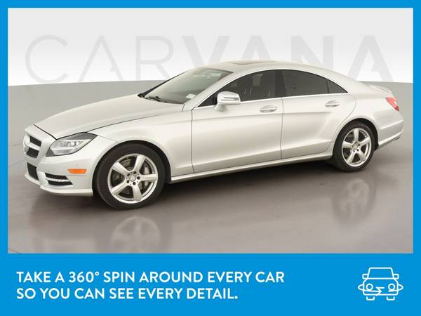 2013 Mercedes-Benz CLS-Class CLS 550 4MATIC Coupe 4D coupe Silver for sale in Montebello, CA – photo 3