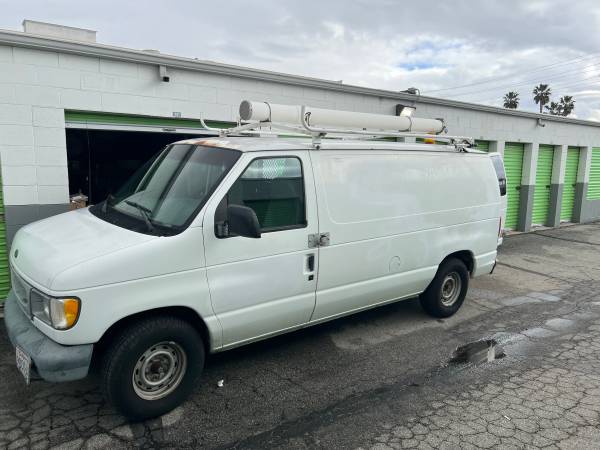 1999 E-150 work van for sale in Chatsworth, CA