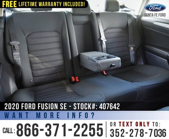 *** 2020 FORD FUSION SE *** SAVE Over $6,000 off MSRP! - cars &... for sale in Alachua, GA – photo 18