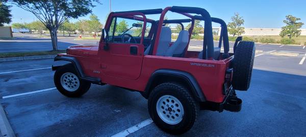 94 JEEP WRANGLER 4x4, MANUAL TRANSMISSION for sale in Clearwater, FL – photo 10