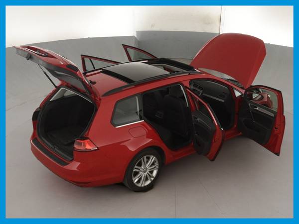 2015 VW Volkswagen Golf SportWagen TDI S Wagon 4D wagon Red for sale in largo, FL – photo 19