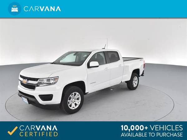 2019 Chevy Chevrolet Colorado Crew Cab LT Pickup 4D 6 ft pickup White for sale in Springfield, MA – photo 7
