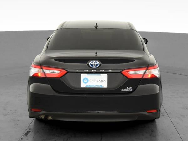2019 Toyota Camry Hybrid LE Sedan 4D sedan Black - FINANCE ONLINE -... for sale in Houston, TX – photo 9