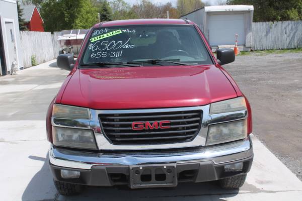 2004 GMC CANYON CREW CAB 4X4 - - by dealer - vehicle for sale in Elma, NY – photo 7