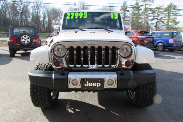 2013 JEEP WRANGLER SAHARA LIFTED LEATHER EXCL COND SHARP (ALL... for sale in Linden, PA – photo 5