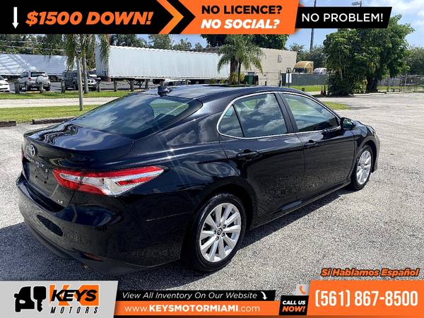 302/mo - 2019 Toyota Camry Sdn LE Auto - - by dealer for sale in West Palm Beach, FL – photo 6