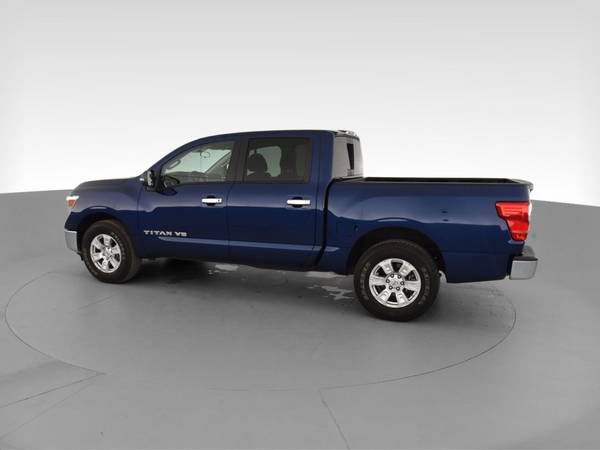 2019 Nissan Titan Crew Cab SV Pickup 4D 5 1/2 ft pickup Blue -... for sale in Fort Myers, FL – photo 6