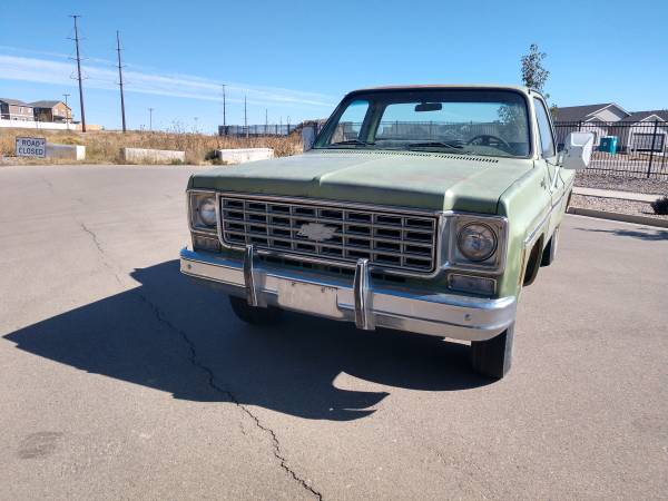 1976 Chevy Scottsdale 4x2 runs strong for sale in Pueblo, CO – photo 5