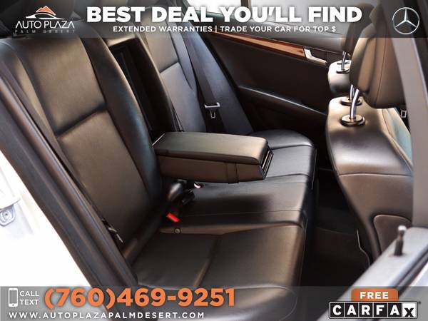 2011 Mercedes-Benz C300 $275/mo with Leather, Sunroof - cars &... for sale in Palm Desert , CA – photo 13