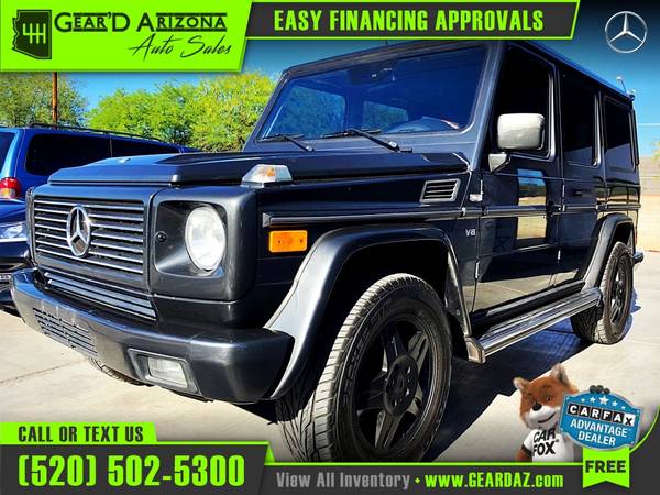 2002 Mercedes-Benz GCLASS G CLASS G-CLASS for 33, 995 or 524 per for sale in Tucson, AZ – photo 4