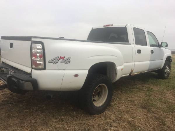 2003 Chevy HD3500 4x4 Dually Duramax Allison - cars & trucks - by... for sale in Dearing, WI – photo 5