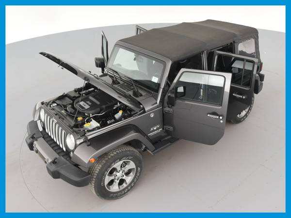 2017 Jeep Wrangler Unlimited Sahara Sport Utility 4D suv Gray for sale in Seffner, FL – photo 15